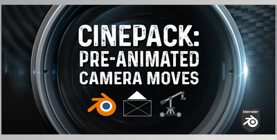 Blender Market – Cinepack: Pre-Animated Camera Moves v4.2.2.1