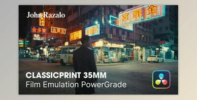 John Razallo - ClassicPrint 35mm Film Emulation PowerGrade v3.5