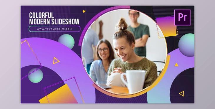 Colorful Modern Slideshow (Videohive 33449079) - PR Project