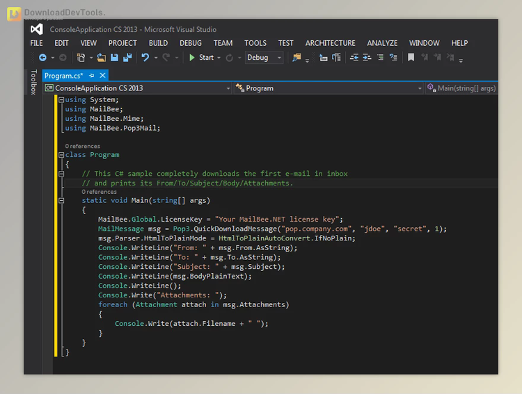 Afterlogic MailBee.NET Objects v12.4 (06 Dec 2023) Retail + License Key