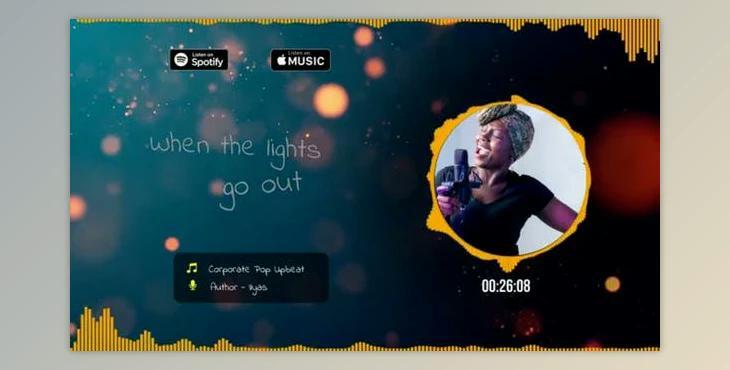 Music Players With Lyrics Titles (Videohive 31744834) - PR Project