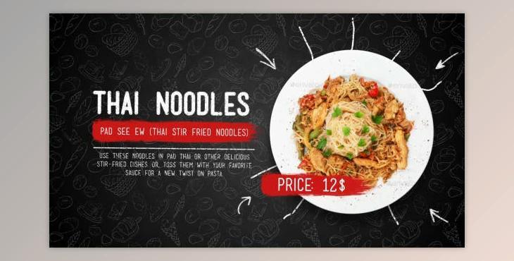 Food Festival Slideshow (Videohive 18010264) - AE Project