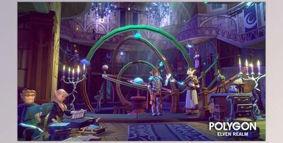 Unreal Engine - POLYGON - Elven Realm (Engine version 4.25- 4.27, 5.0- 5.2)
