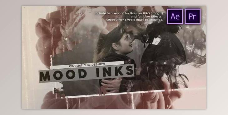 Mood Inks Cinematic Slideshow (Videohive 31368920) - PR Project