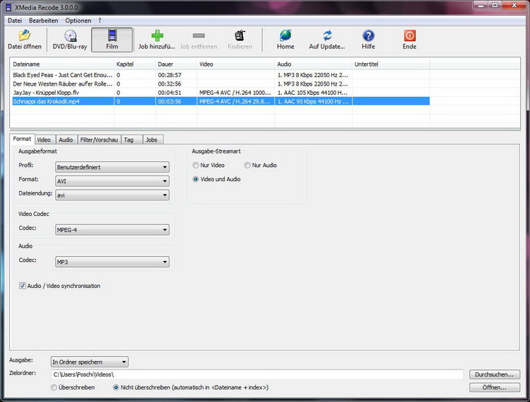 XMedia Recode 3.6.1.3 + Portable