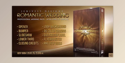Romantic Wedding (Videohive 5600098) - AE Project