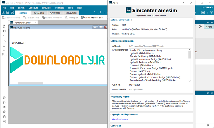 Siemens Simcenter Amesim 2404 x64