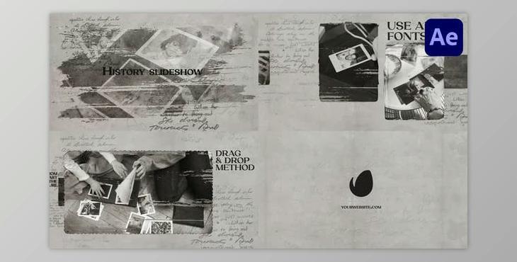 History Slideshow for After Effects (Videohive 45395860) - AE Project