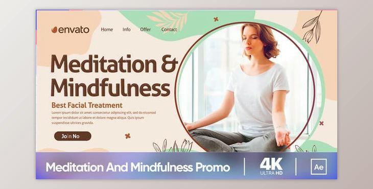 Meditation And Mindfulness Promo (Videohive 34974893) - AE Project