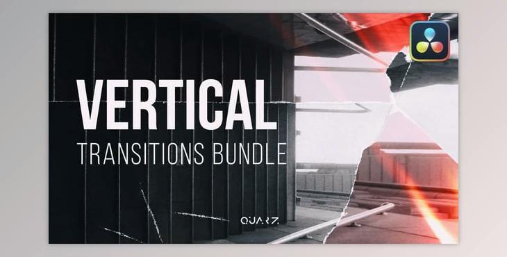 Vertical Transitions for DaVinci Resolve (Videohive 55911069)