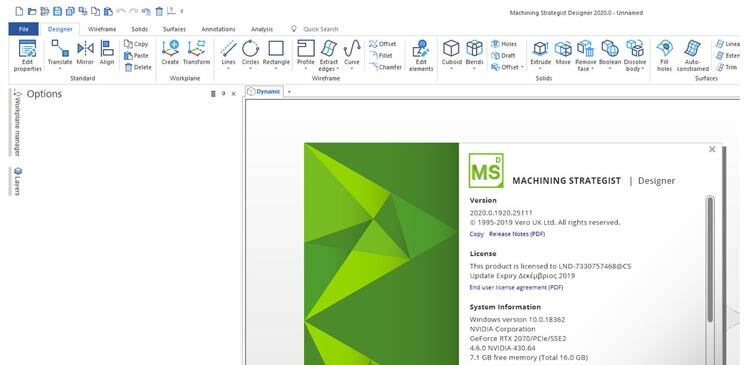 Machining Strategist 2020.1 + Designer 2020.0.1935 x64