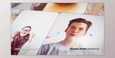Mosaic Photo Slideshow (Videohive 53893148) - AE Project