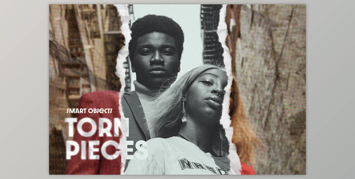 Torn Paper Photo Effect - 92000122