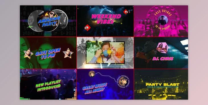 Party Blast Opener (Videohive 44277258) - AE Project