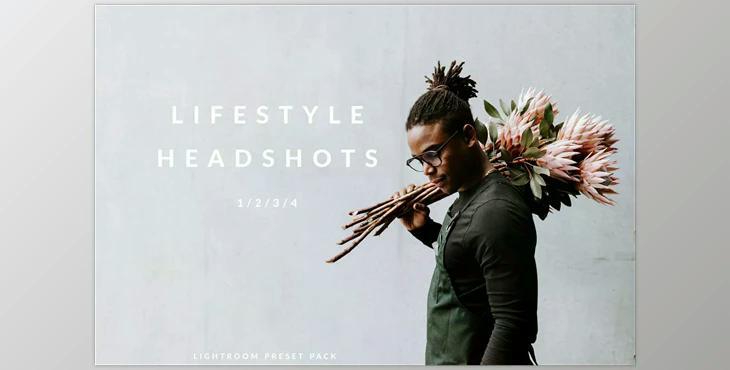 Lifestyle Headshots Preset Pack CreativeMarket - 6467917