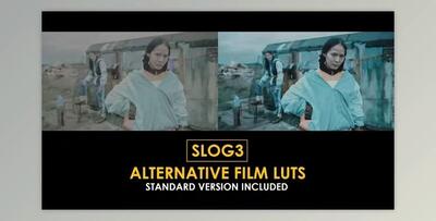 Slog3 Alternative Film and Standard Color LUTs (Videohive 51047314)