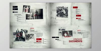 Vintage Documents Opener (Videohive 39658651) - AE Project