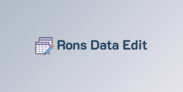 Rons Data Edit Pro v2024.12.18.1341 + Portable Edition + CRACK