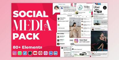 Social Media Pack (Videohive 55874489) - AE Project