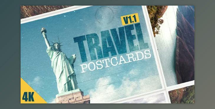 Travel Postcard v1.1 (Videohive 14982261) - AE Project
