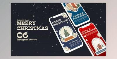 Merry Christmas Instagram Storie (Videohive 49588820) - AE Project