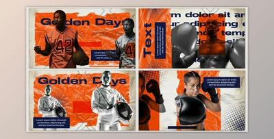 Paper Sports Slideshow (Videohive 38189721) - AE Project