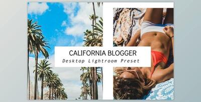 Desktop Lightroom Preset CALIFORNIA - CreativeMarket 3628655