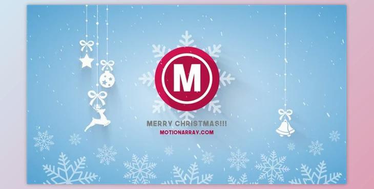 Christmas Greetings Logo Reveal (Motionarray 854236)