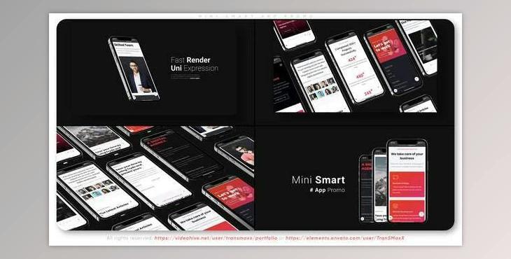 Mini Smart App Promo (Videohive 34617985) - AE Project