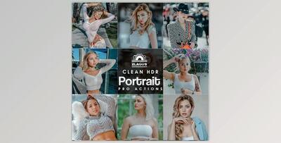 Clean Portrait Photoshop Actions GraphicRiver-27749169