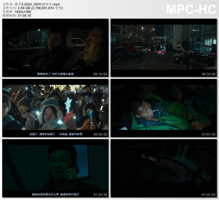 2024年韩国犯罪片《老手2》BD韩语中字