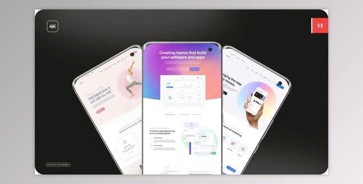 Android Mockup – Package 05 (Videohive 43879958) - AE Project