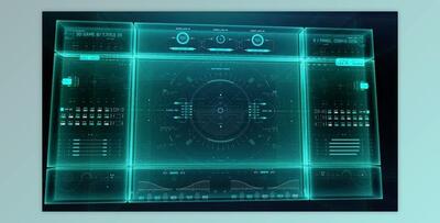HUD Screen Interface 3D 1 (Videohive 43101666) - AE Project