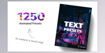 AEJuice Text Animation Presets