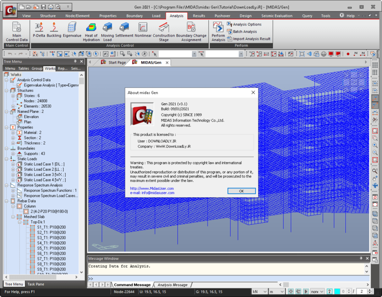 midas Gen 2021 v3.1 x64