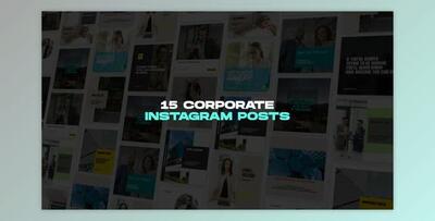 Corporate Instagram Posts (Videohive 39136838) - AE Project