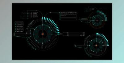 HUD Info Gadgets 01 (Videohive 44653966) - AE Project