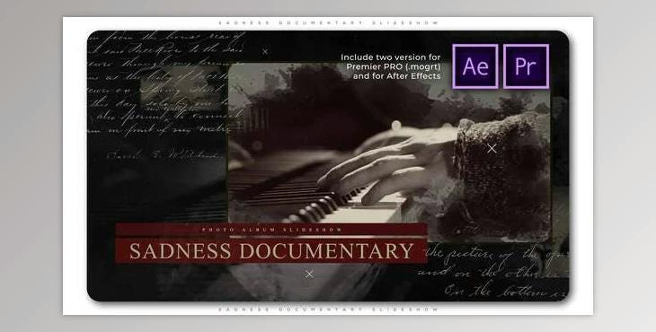 Sadness Documentary Slideshow (Videohive 28805795)