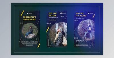 Collection for nature stories (Videohive 47990334) - AE Project