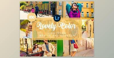 Lovely Color Mobile Desktop PRESETS (DNG, Lrtemplate)