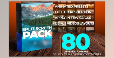Motion Array Split Screen Pack – FHD
