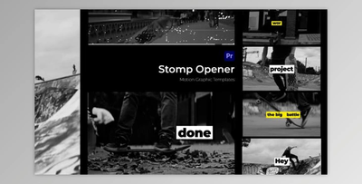 Stomp Opener – Premiere Pro (Videohive 36219191)