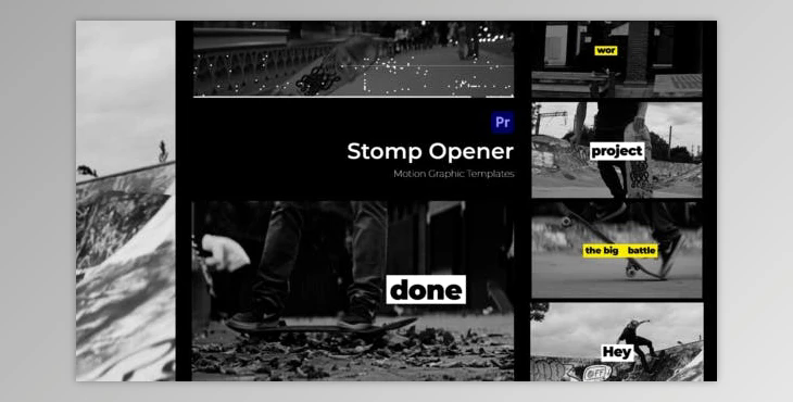 Stomp Opener – Premiere Pro (Videohive 36219191)