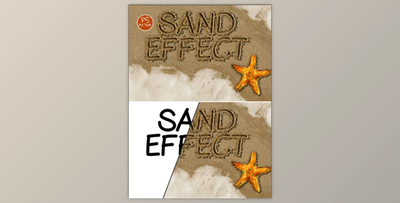 Sand Writing Photoshop Action By teewinkle (PAT, ATN)