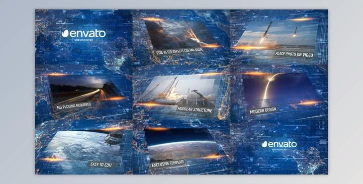 Digital Slideshow (Videohive 22235314) - AE Project