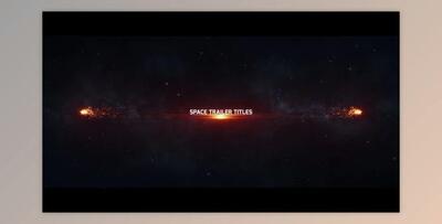 Space Trailer Titles (Videohive 12293934) - AE Project