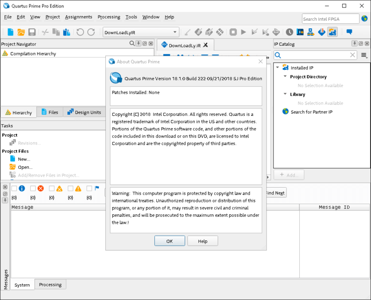 Intel Quartus Prime Pro Edition 23.3 x64 / 22.3 Linux