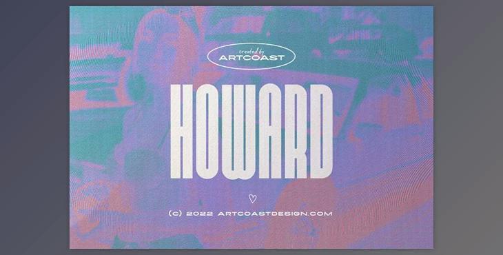 Howard - Ultra Condensed Sans Serif Font - CreativeMarket 5753057
