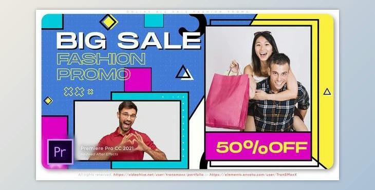 Online Big Sale Fashion Promo (Videohive 39697933)
