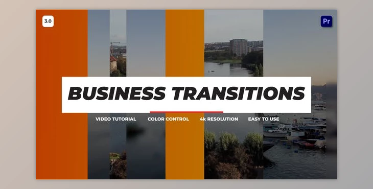 Business Transition Premiere Pro 3.0 (Videohive 38716802) - PR Project